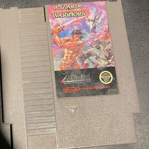 Wizards & Warriors (Nintendo Entertainment System, 1987) Game Only Tested